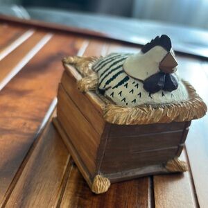 Williraye Studio Home Sweet Home Hen Chicken on Nest